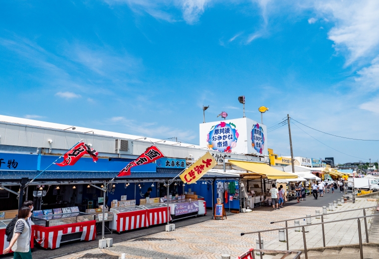 ตลาดปลานาคามินาโตะ (Nakaminato Fish Market)