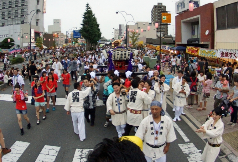 Lễ hội tại Hitachinaka & màn pháo hoa