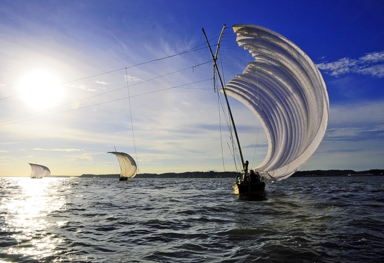 Hobikisen – thuyền đánh cá truyền thống (Khu vực hồ Kasumigaura)